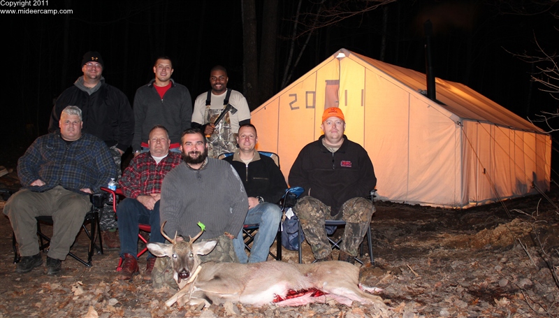 MI Deer Camp 2011 Group Picture