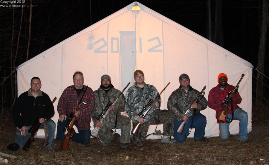 MI Deer Camp 2012 Group Picture