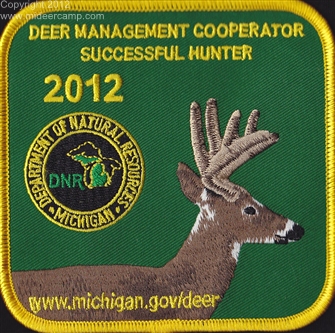 Michigan Successful Hunter Patch 2012, pic41a