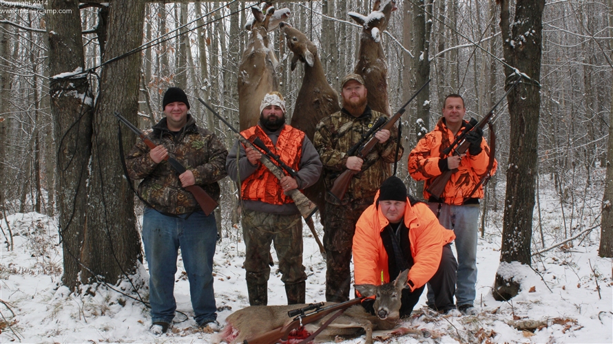 MI Deer Camp 2014 Group Picture