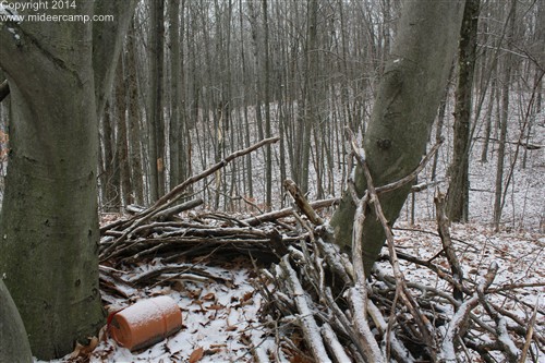 Deer Hunting Old Blind