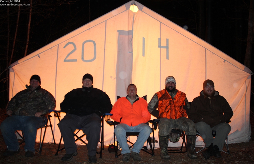 MI Deer Camp 2014 Group Picture