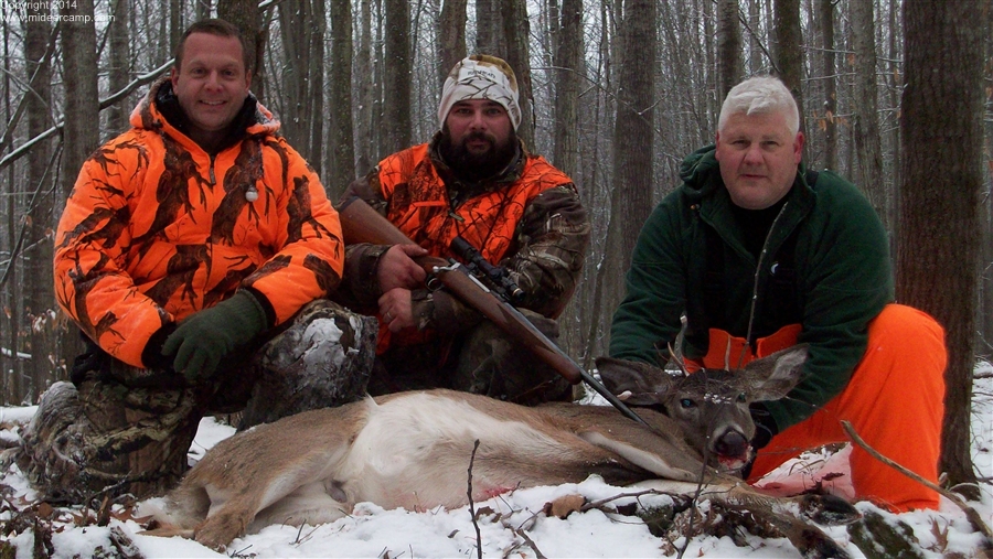 Steve's First Deer with Dave and John