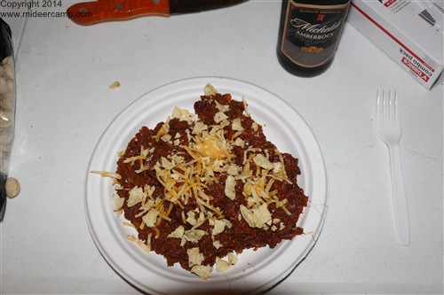 Deer Camp Meals Chili Hash