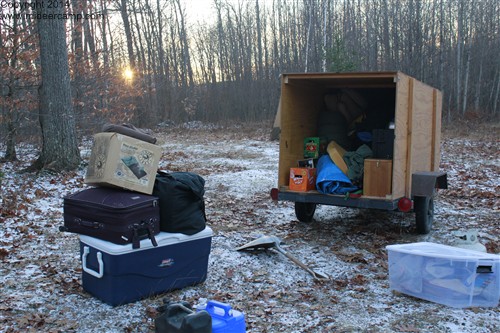 Trailer at Deer Camp