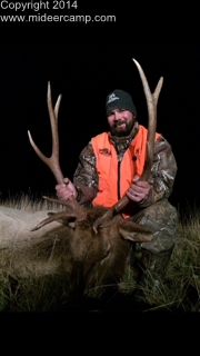 John Hartline and His 5x5 Bull Elk