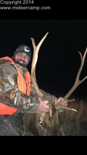 John Hartline and His 5x5 Bull Elk