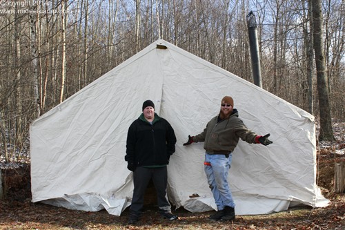 Big Horn Wall Tent at Deer Camp