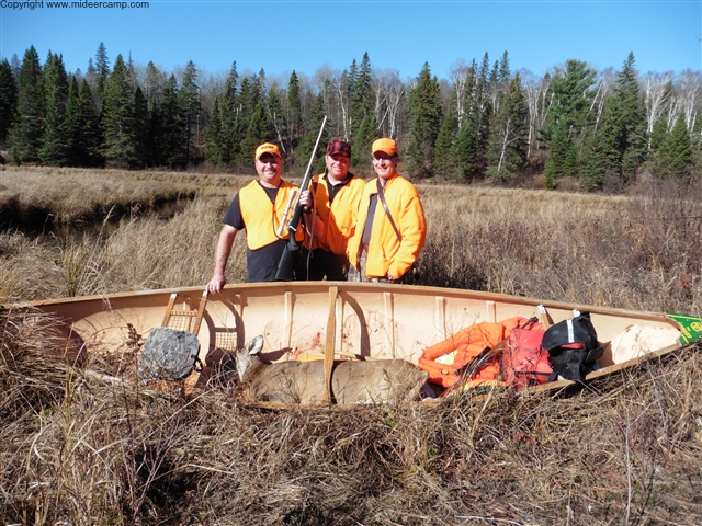 Hunting out of a Canoe