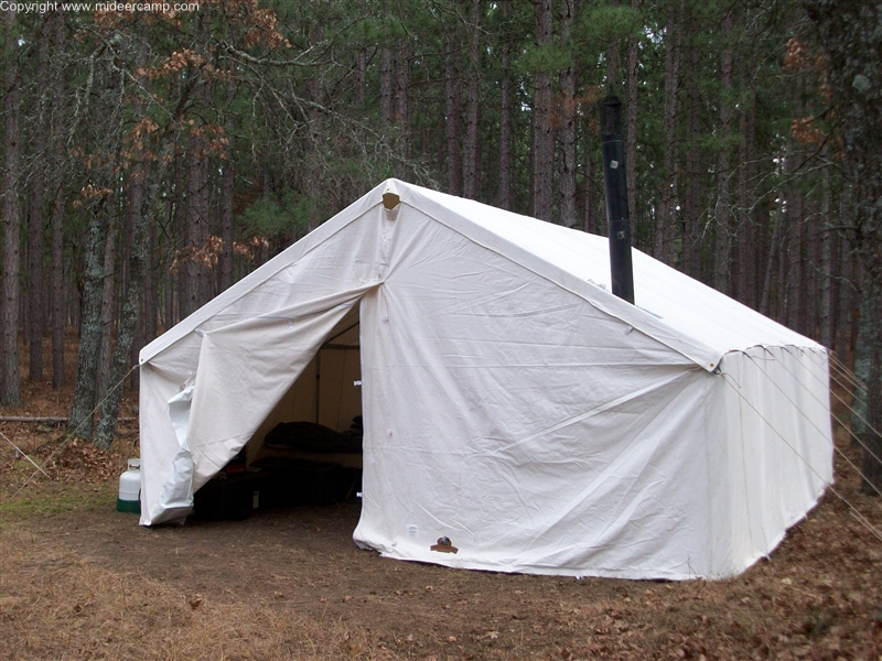 16x20 Big Horn Wall Tent by Reliable Tent and Tipis