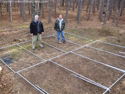 Laying out the Poles