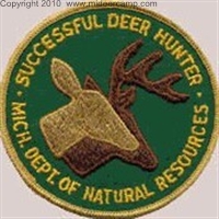 1997 PENNSYLVANIA WILD RESOURCE CONSERVATION FUND PATCH MICHIGAN DEER-PATCH 
